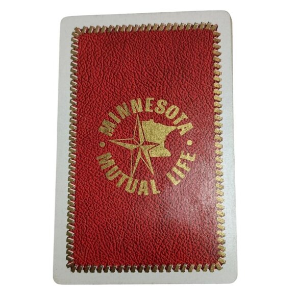 Brown & Bigelow Minnesota Mutual Life Deck Of Playing Cards Vintage - Picture 1 of 3